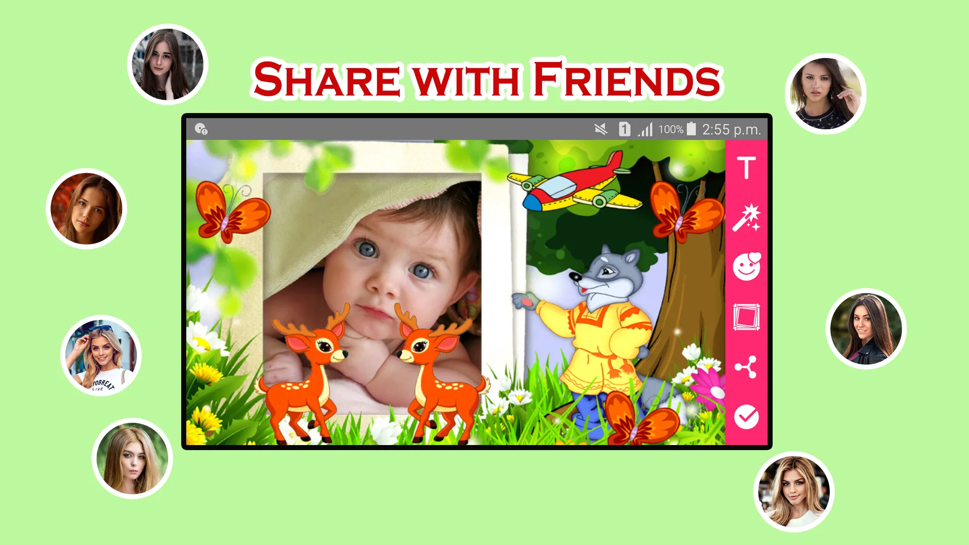 Kids Photo Frames | Indus Appstore | Screenshot