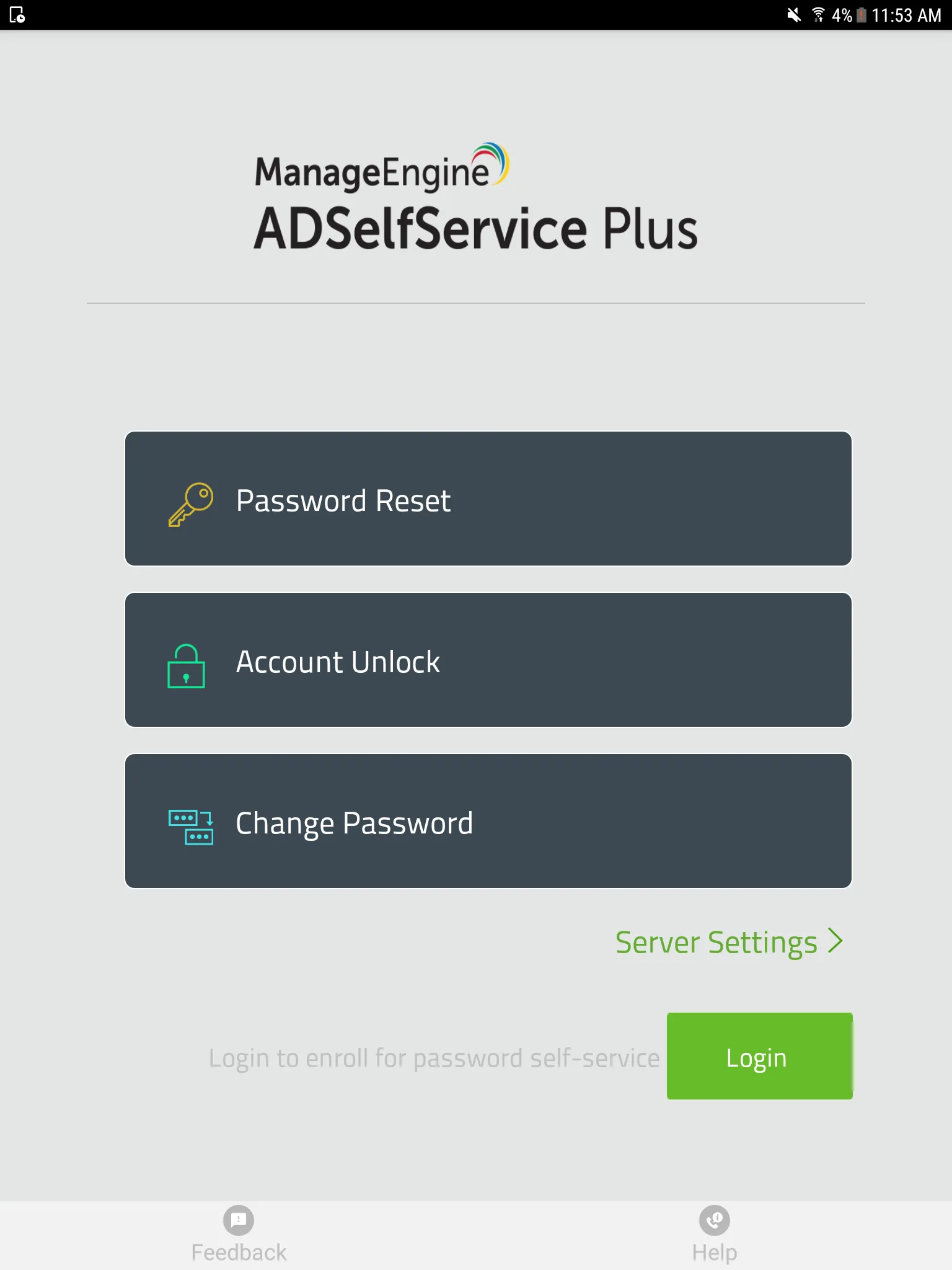 ADSelfService Plus | Indus Appstore | Screenshot