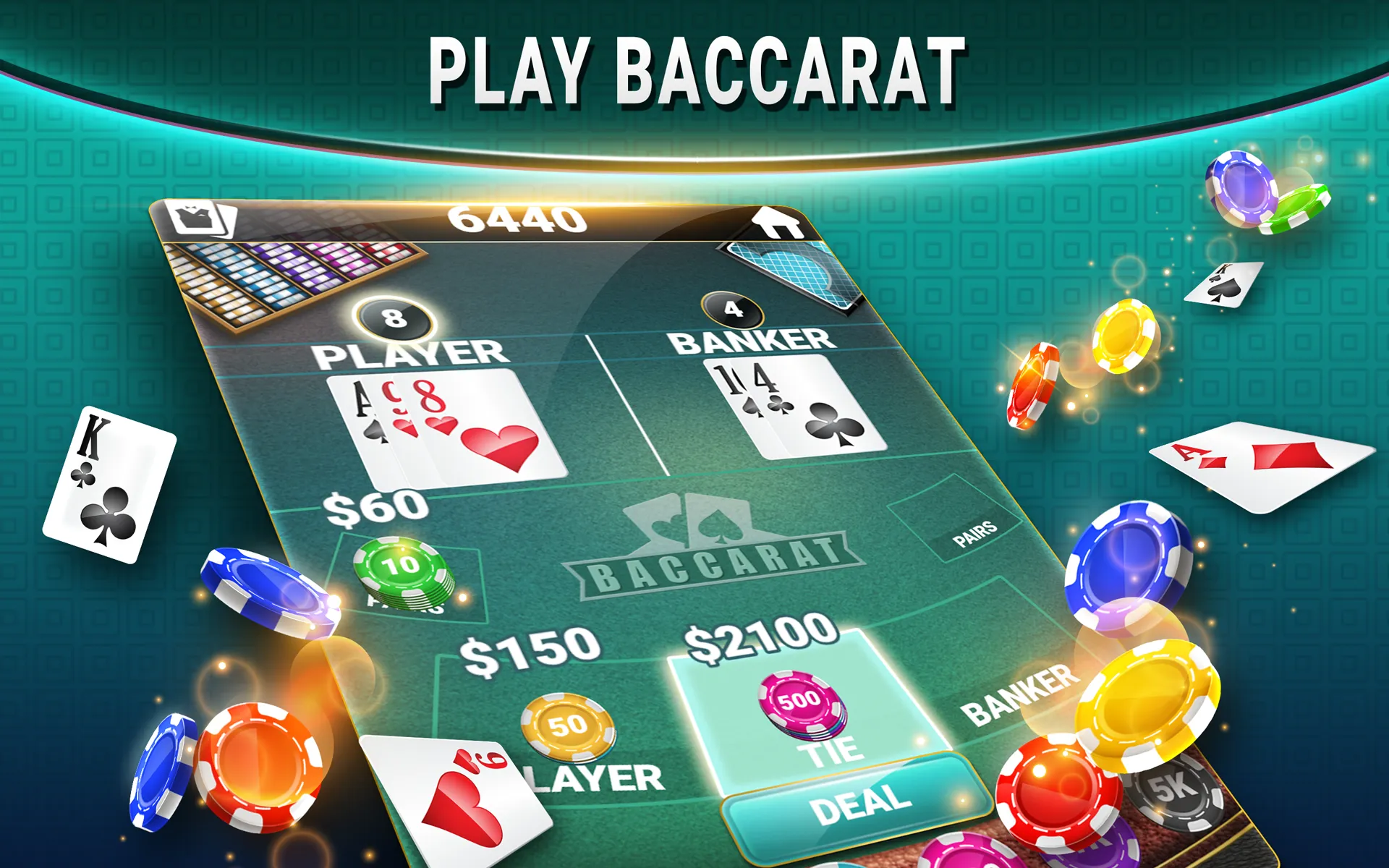 Blackjack & Baccarat Card Game | Indus Appstore | Screenshot