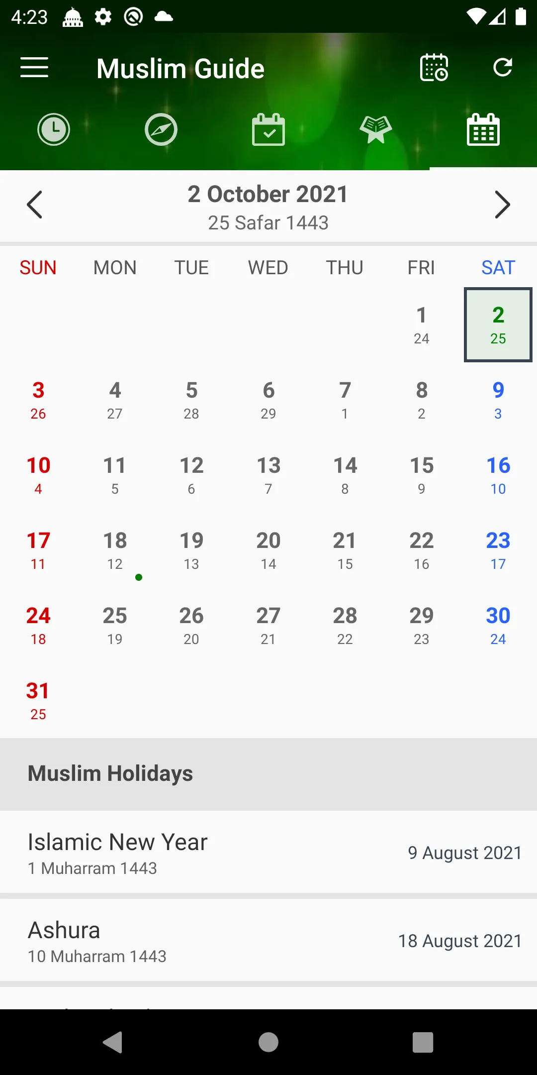 Muslim Guide --> Holy Quran, P | Indus Appstore | Screenshot