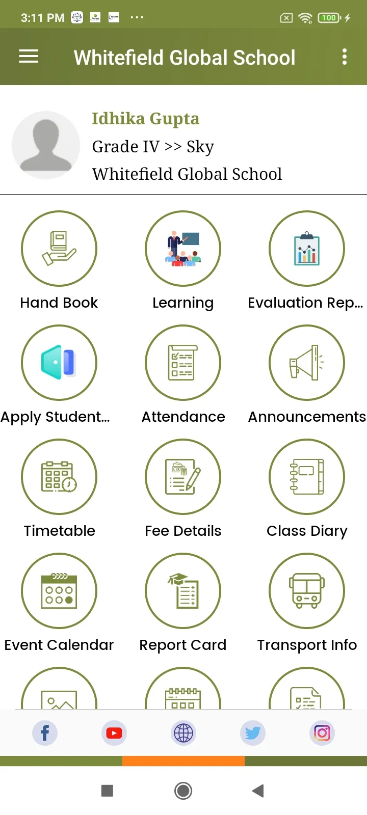 Whitefield Global School | Indus Appstore | Screenshot