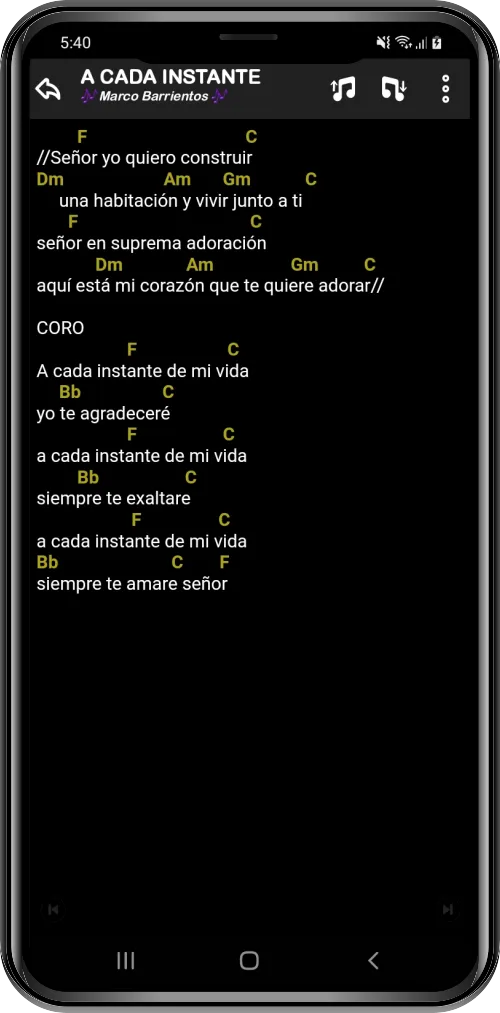 Himnario con Notas | Indus Appstore | Screenshot