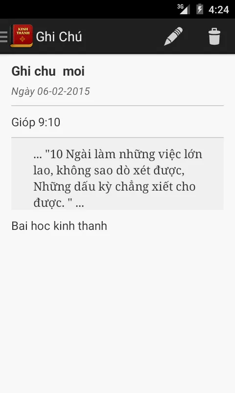 Kinh Thanh | Indus Appstore | Screenshot