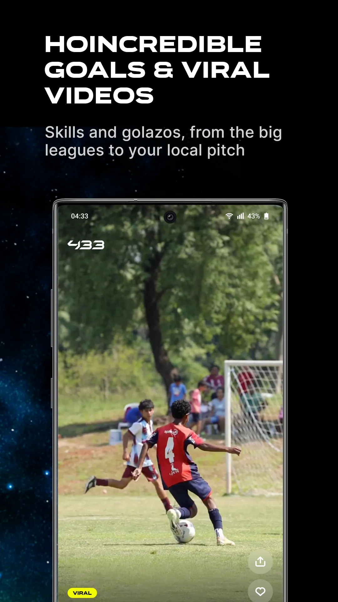 433 | The Home of Football | Indus Appstore | Screenshot