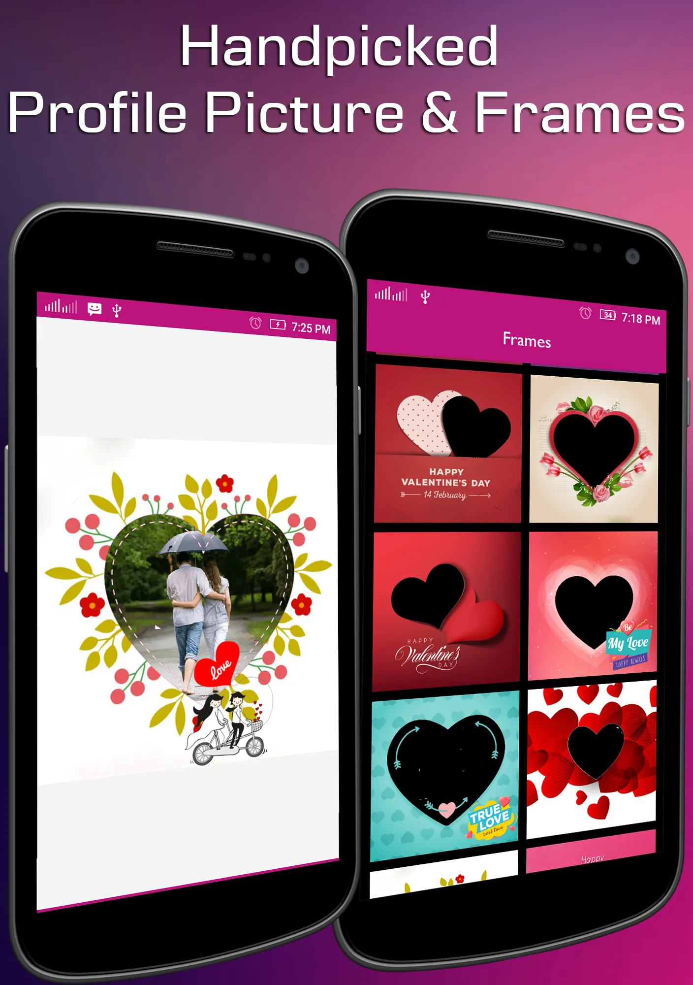 Heart photo frame | Indus Appstore | Screenshot