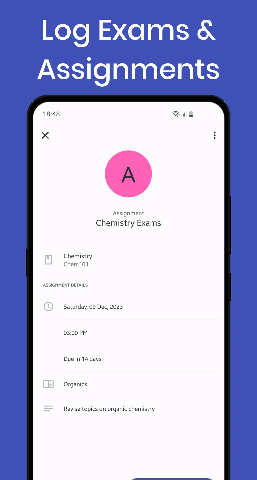 School Planner - Timetable | Indus Appstore | Screenshot