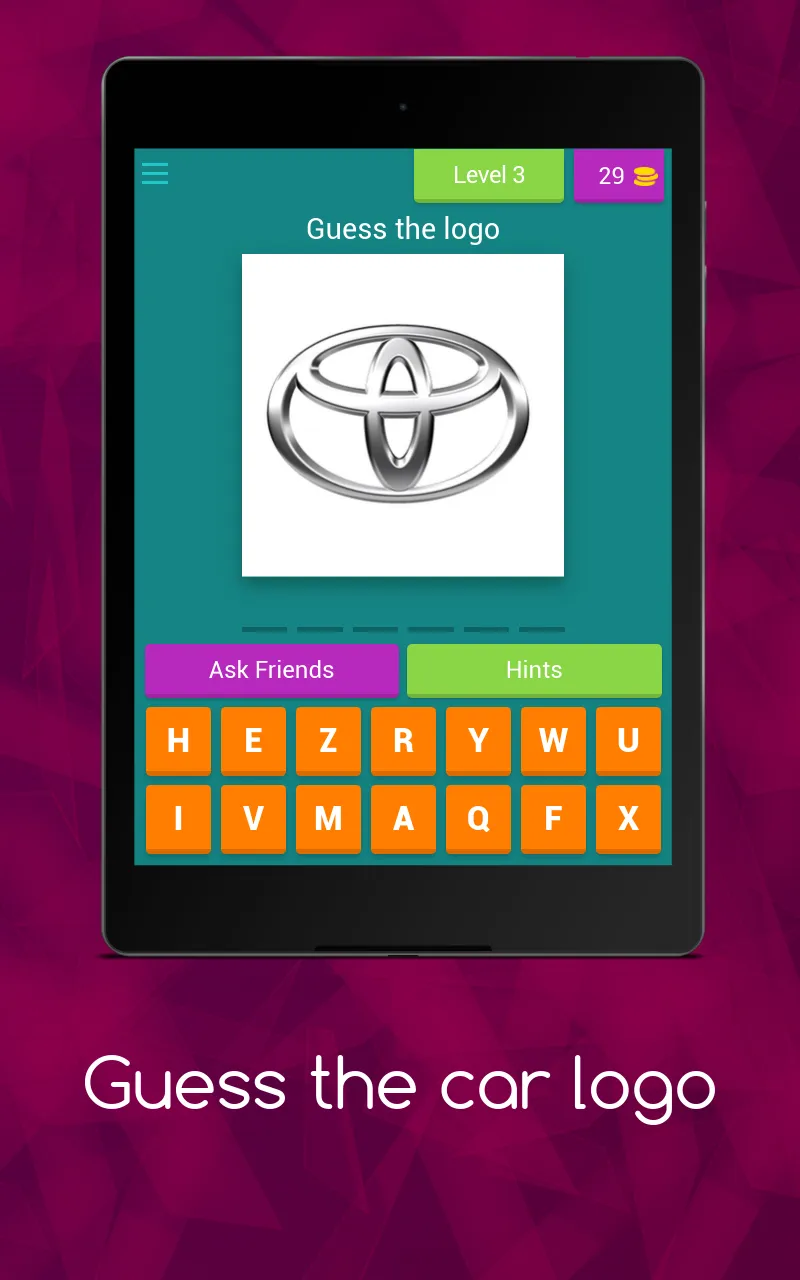 Car logo quiz | Indus Appstore | Screenshot