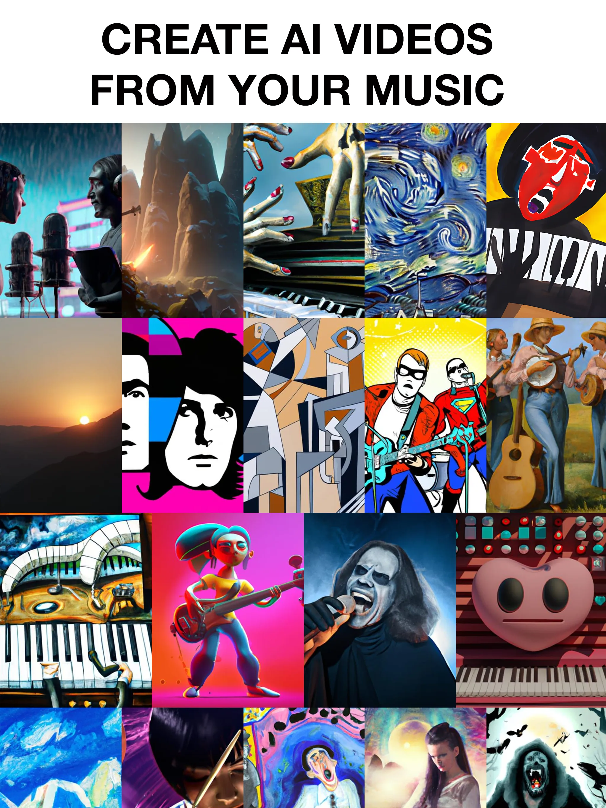 AI Music Video Generator MAIVE | Indus Appstore | Screenshot