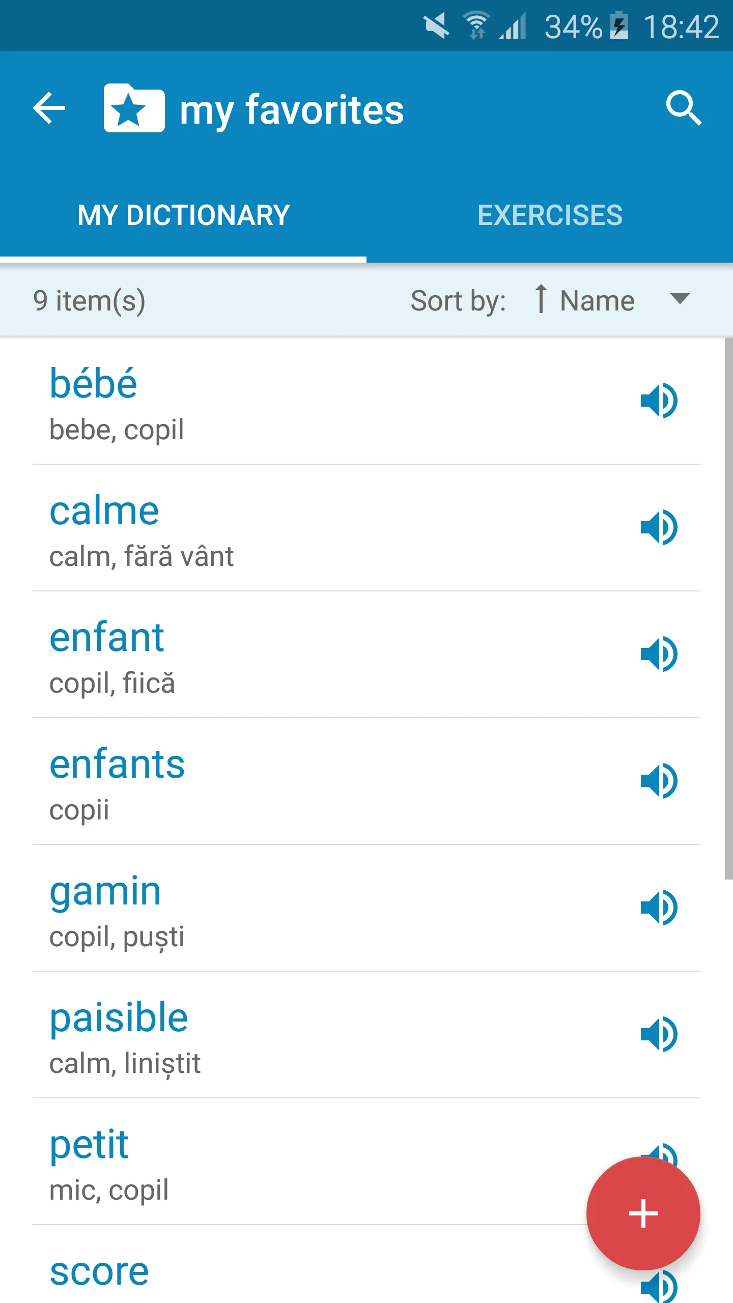 French-Romanian Dictionary | Indus Appstore | Screenshot