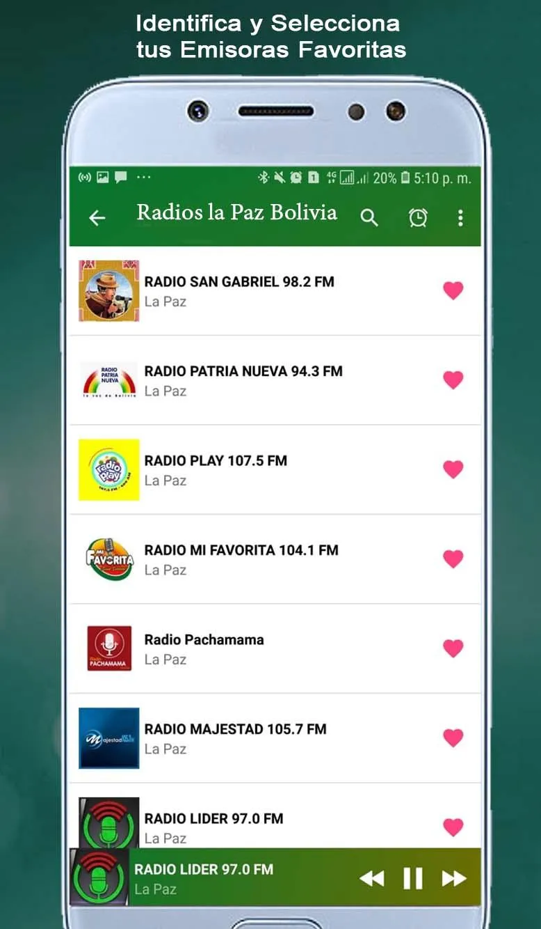 Radios de la Paz Bolivia | Indus Appstore | Screenshot