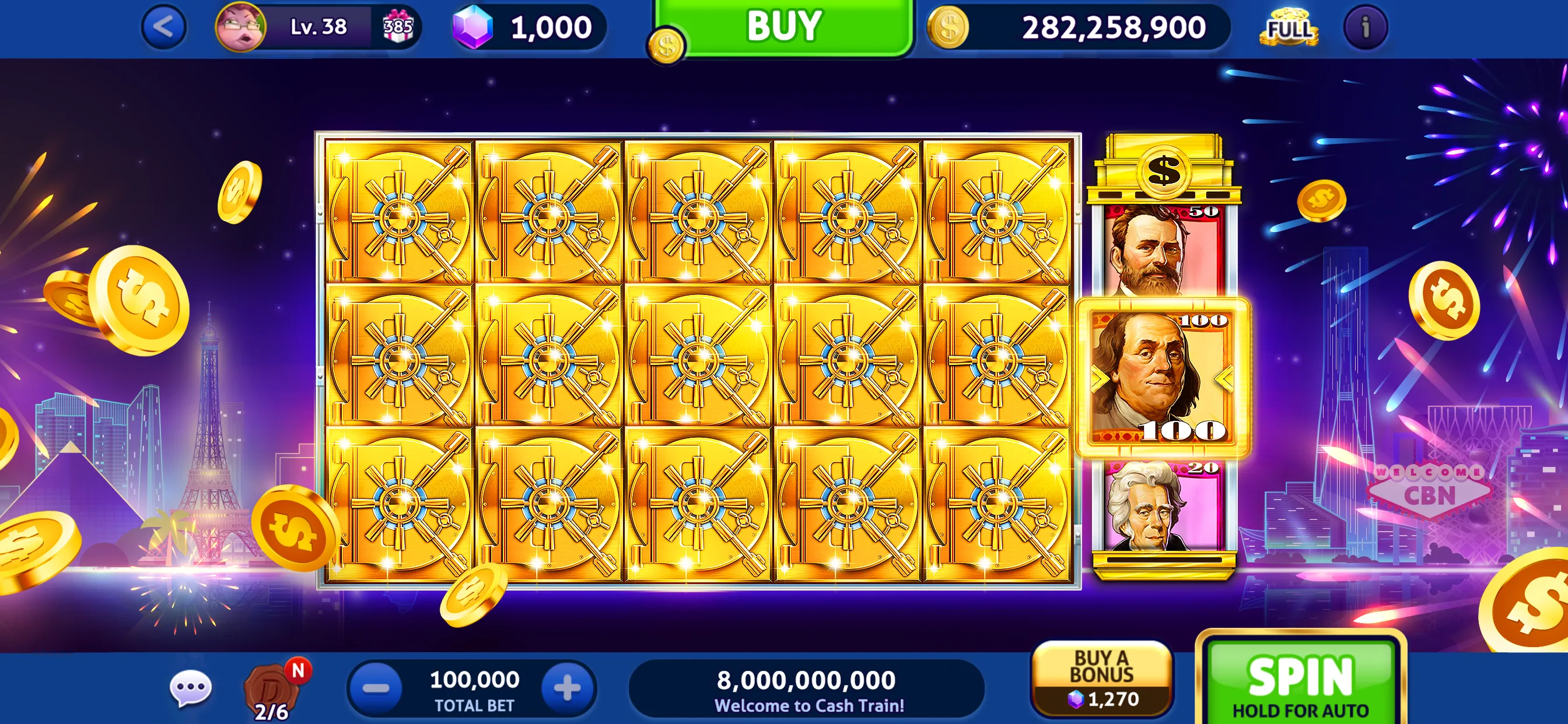 Cash Billionaire  - VIP Slots | Indus Appstore | Screenshot