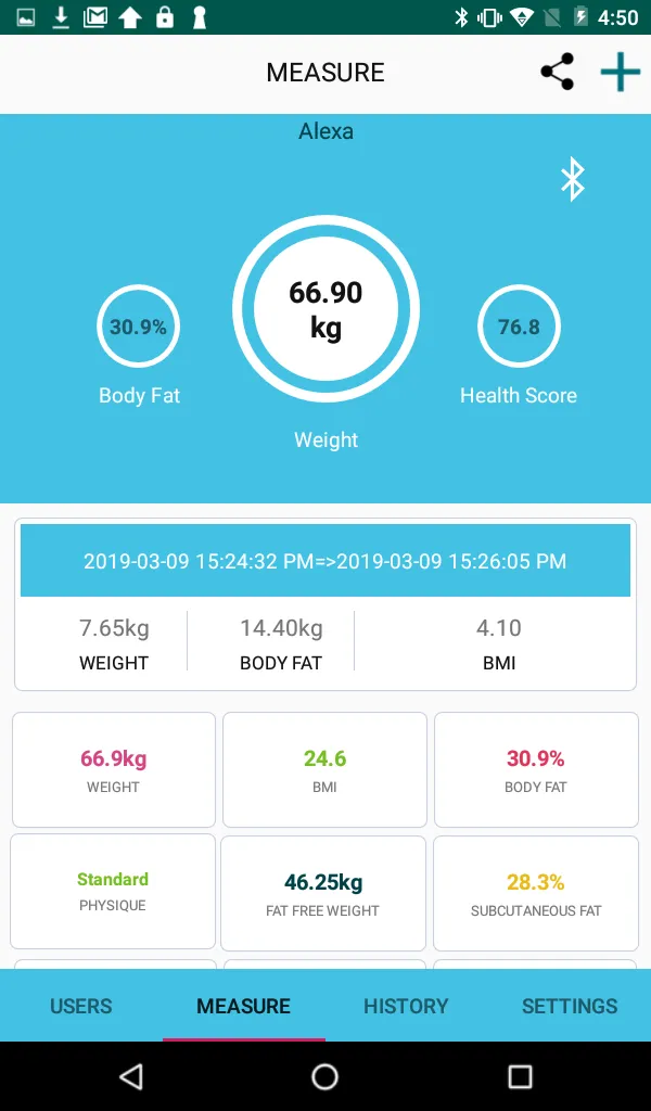 Actofit SmartScale Business | Indus Appstore | Screenshot