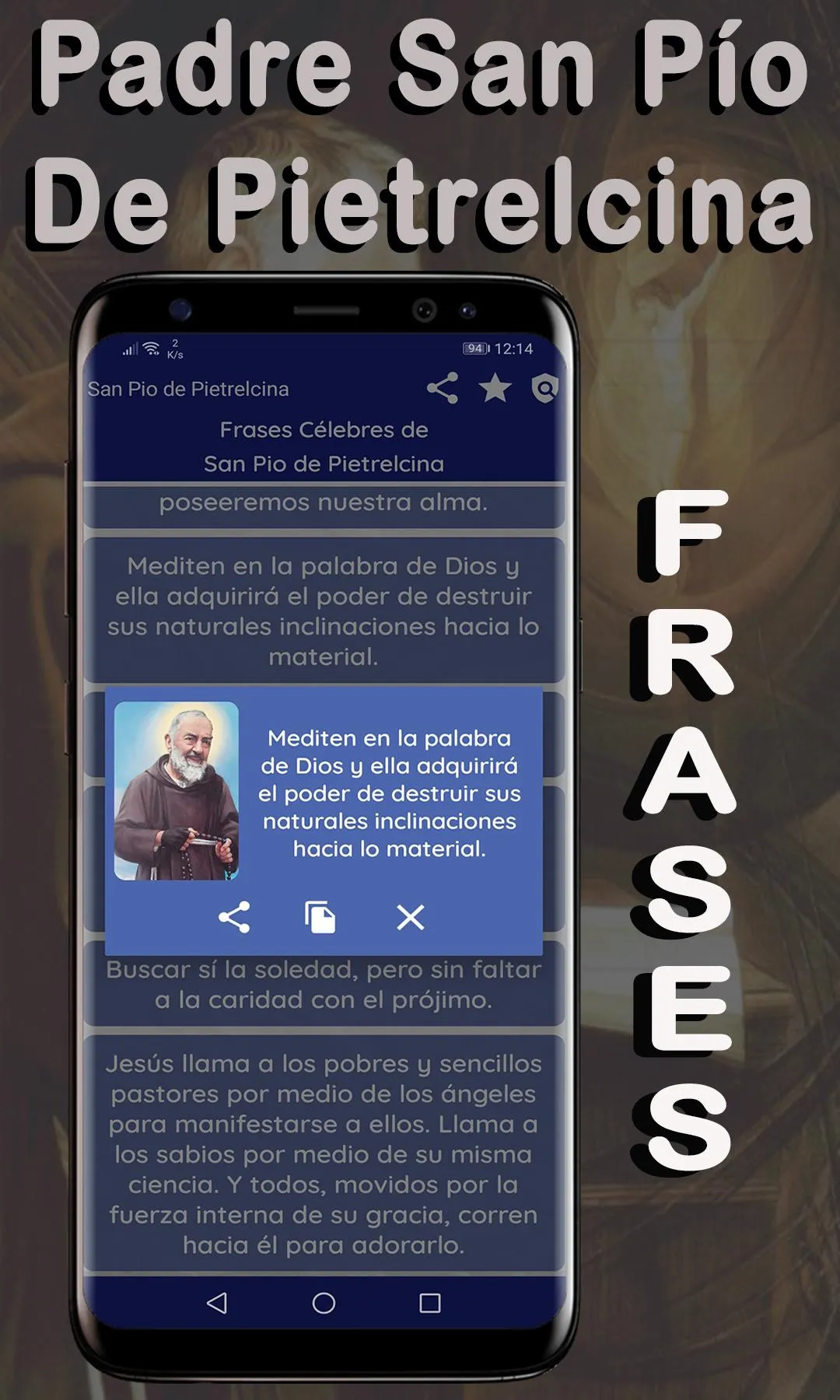 Padre San Pío De Pietrelcina | Indus Appstore | Screenshot