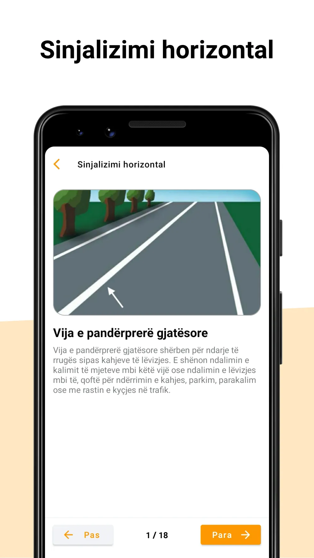 Autoshkolla Kosovë - Testet | Indus Appstore | Screenshot