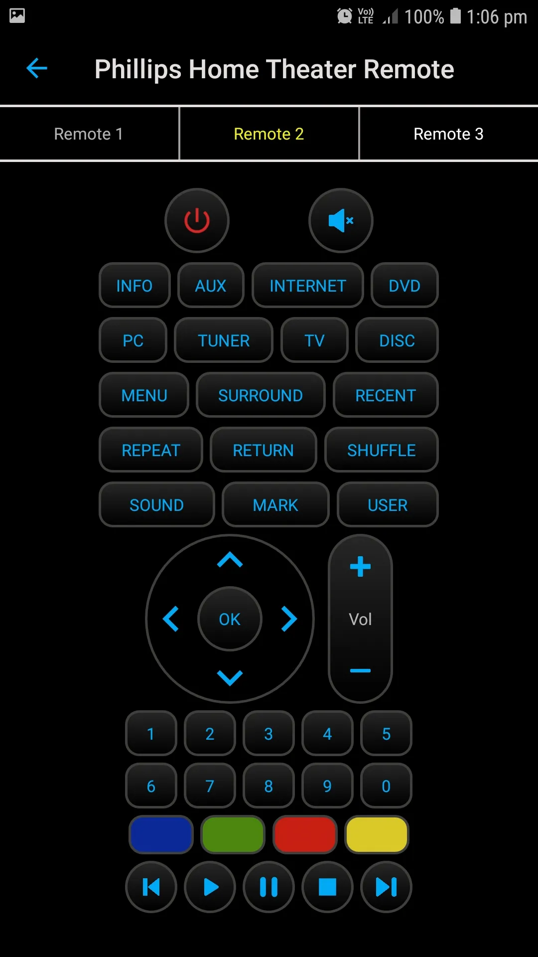 Remote For Home Theater | Indus Appstore | Screenshot