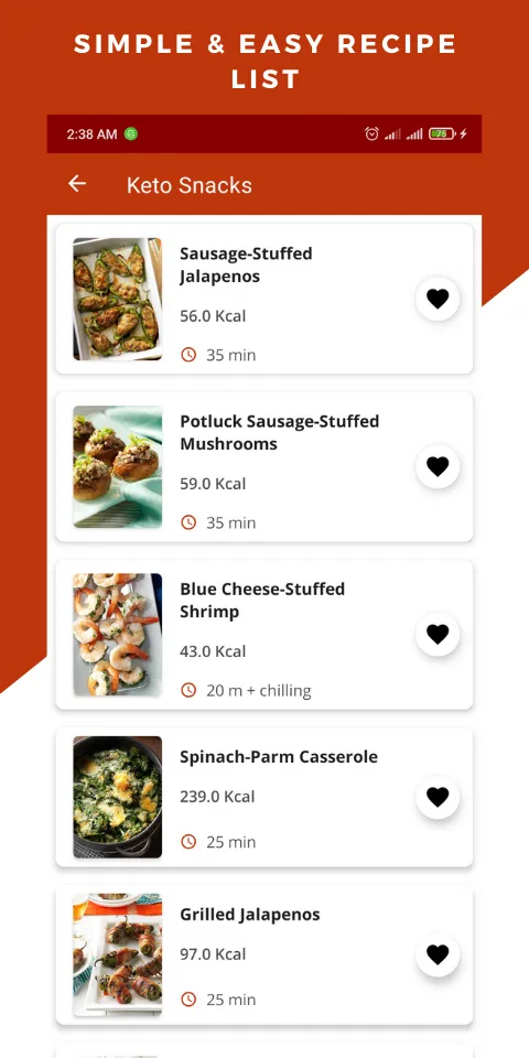 Healthy Snacks Recipes Offline | Indus Appstore | Screenshot