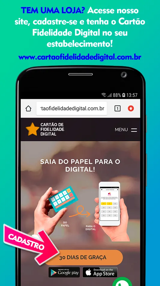 Cartão Fidelidade Digital | Indus Appstore | Screenshot