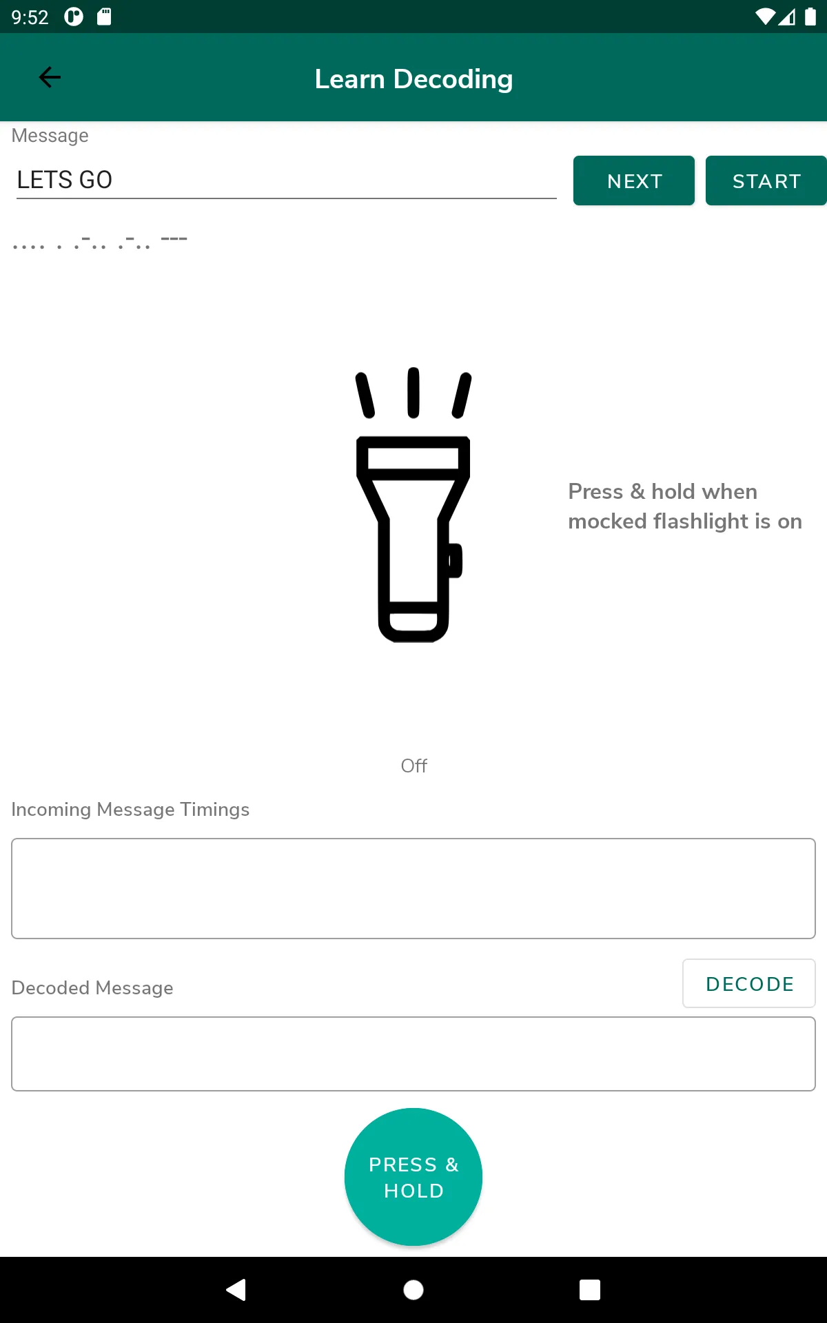 MorseLight - Learn Morse Code  | Indus Appstore | Screenshot