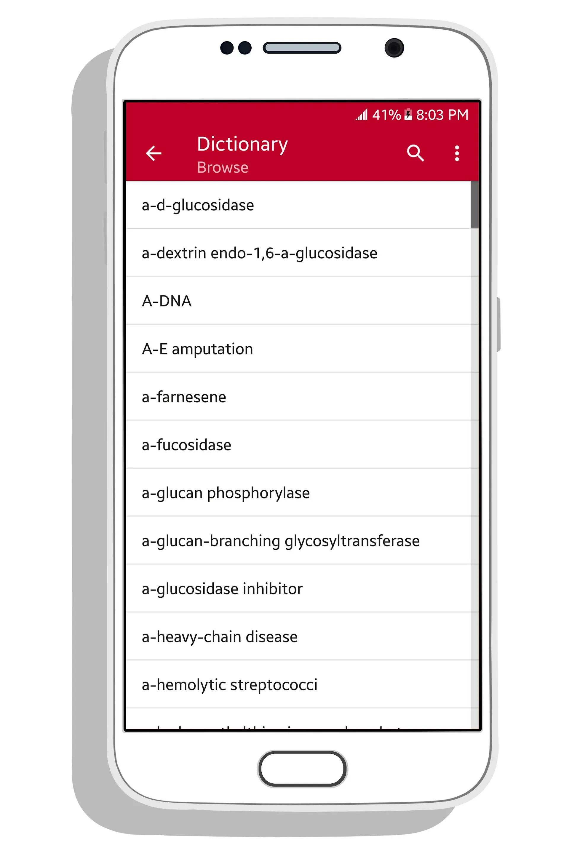 Medical Dictionary | Indus Appstore | Screenshot