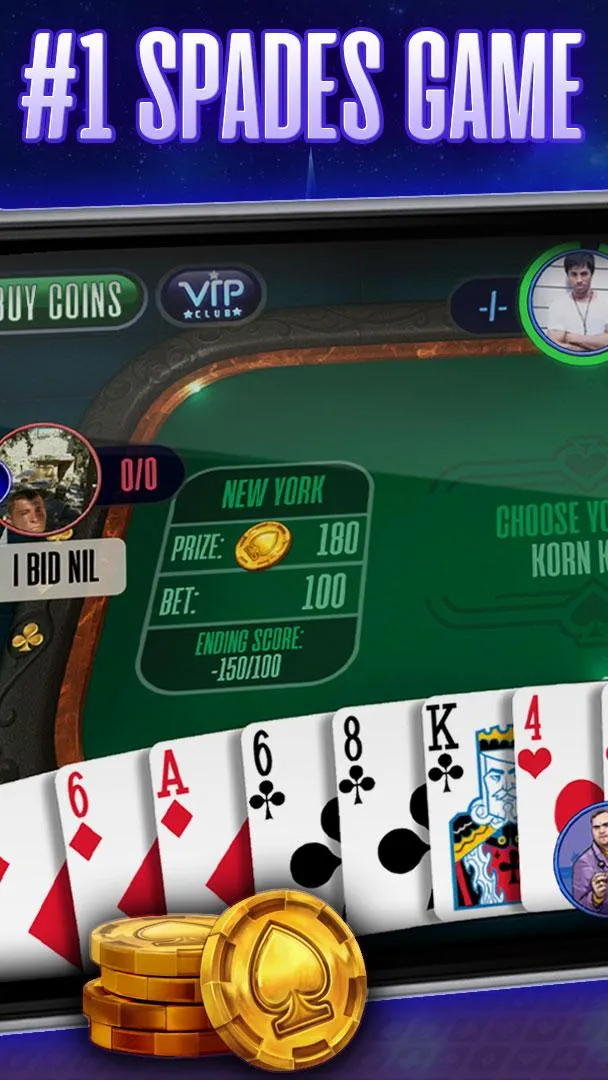 Spades online | Indus Appstore | Screenshot