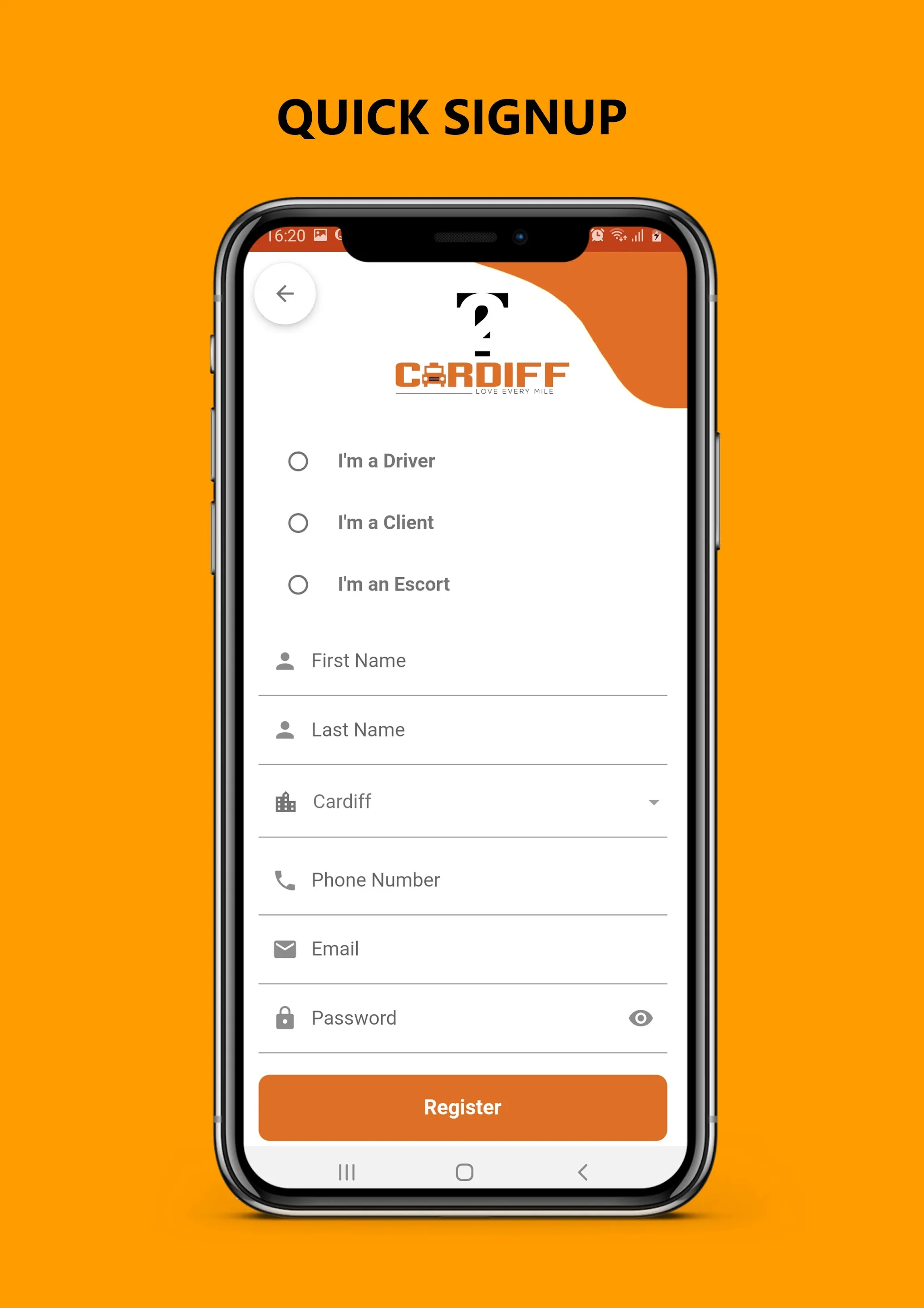 Taxi2Cardiff | Indus Appstore | Screenshot