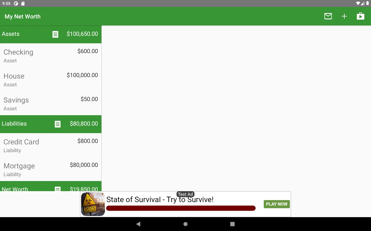 My Net Worth | Indus Appstore | Screenshot