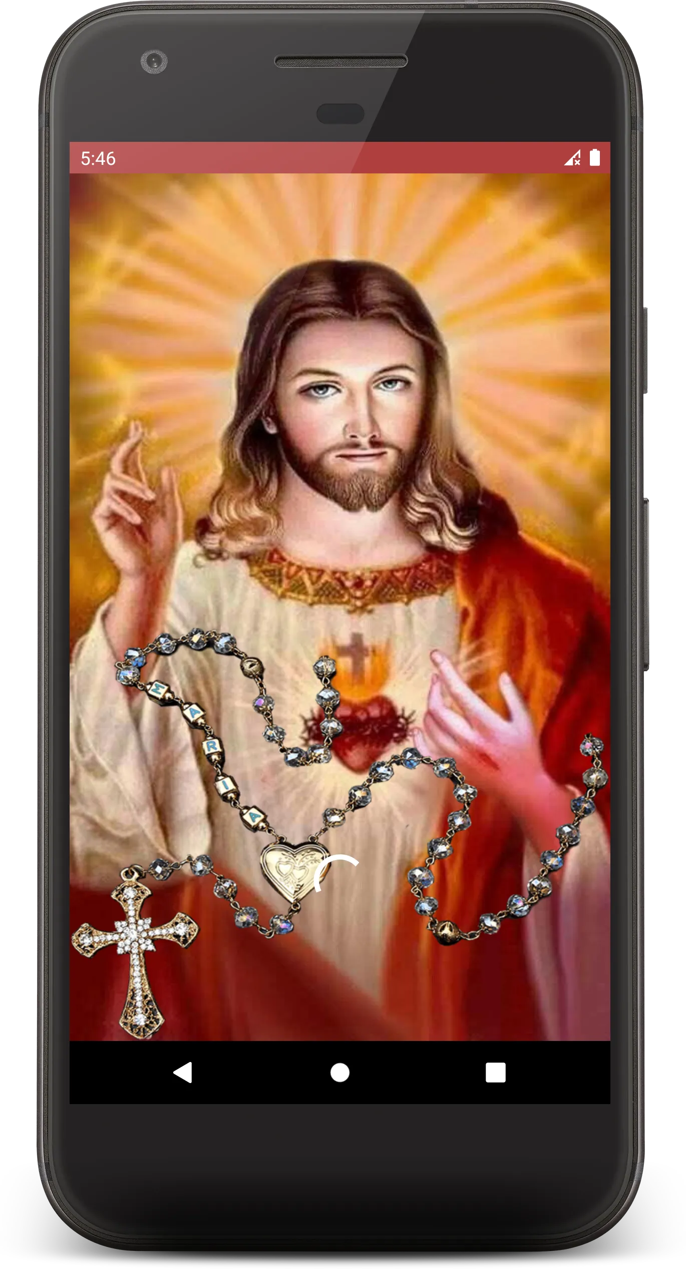 Terço Sagrado Coração de Jesus | Indus Appstore | Screenshot