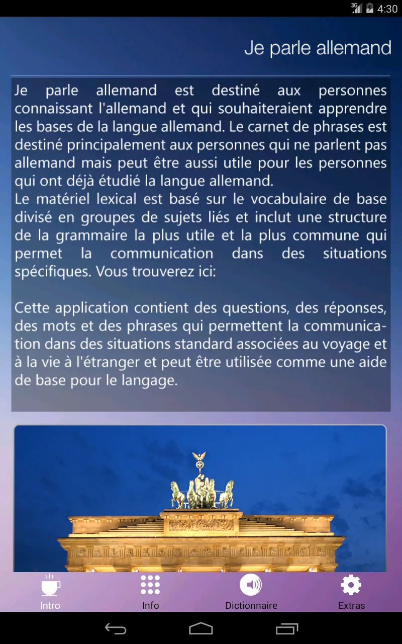 Je Parle ALLEMAND - Apprendre  | Indus Appstore | Screenshot