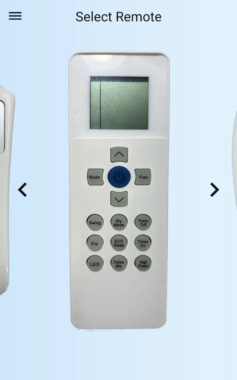 Remote for Carrier AC | Indus Appstore | Screenshot