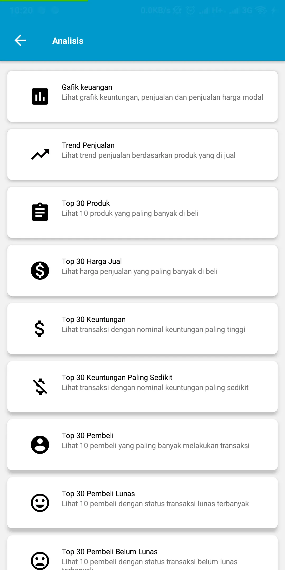 Catatan Penjualan Pulsa & Onli | Indus Appstore | Screenshot