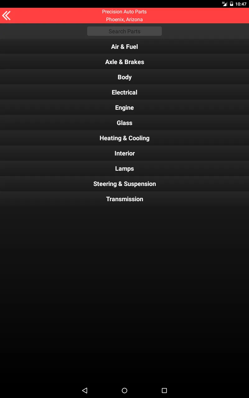 Precision Auto Parts – Phoenix | Indus Appstore | Screenshot