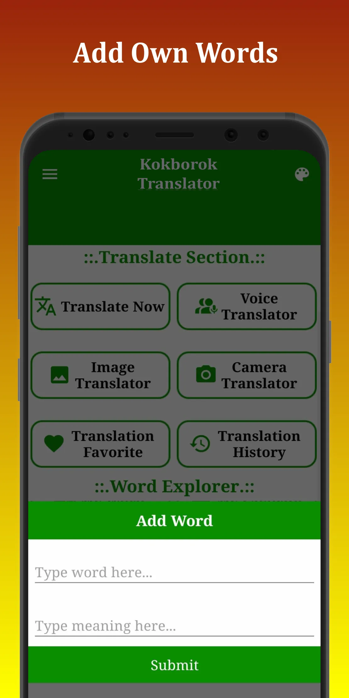 Kokborok Translation | Indus Appstore | Screenshot