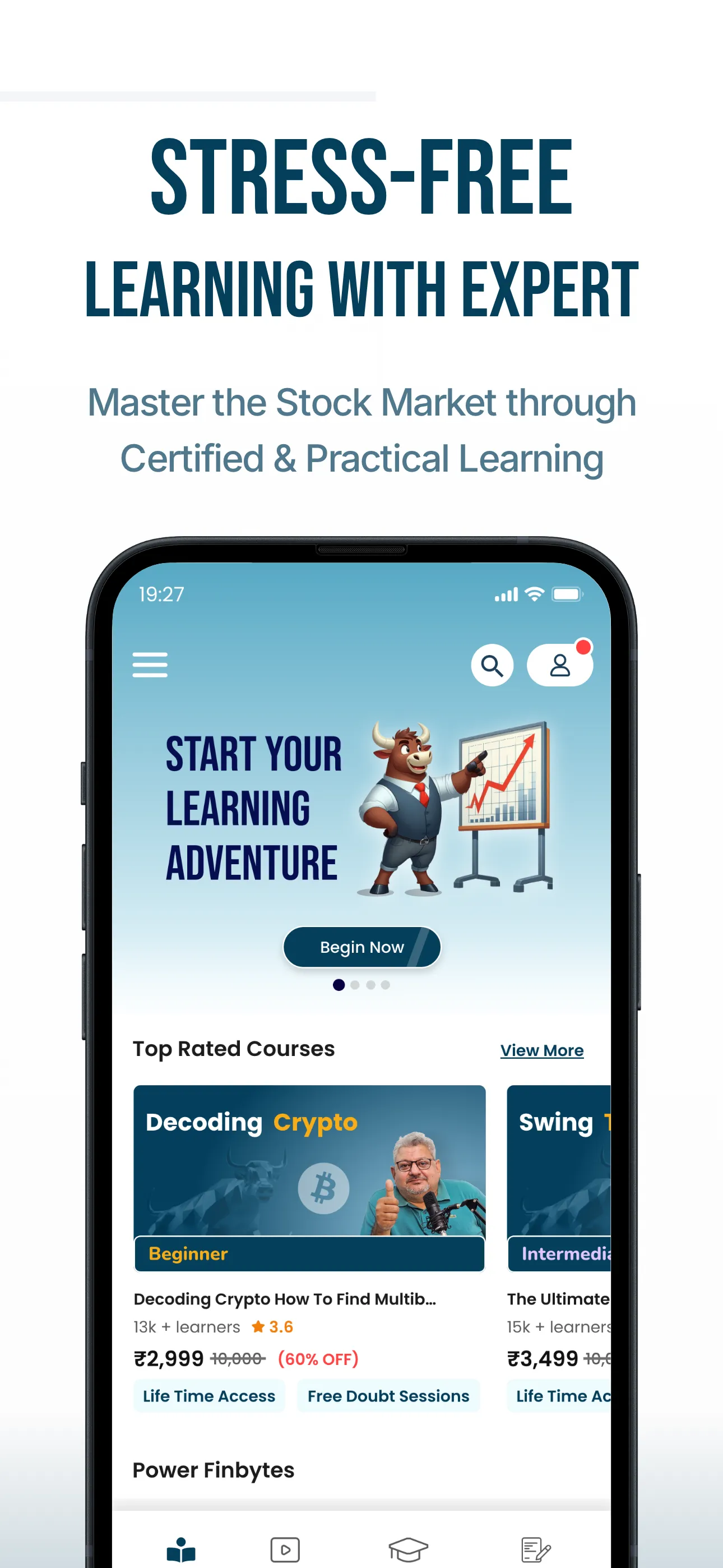 Bullspree - Learn Stock Market | Indus Appstore | Screenshot