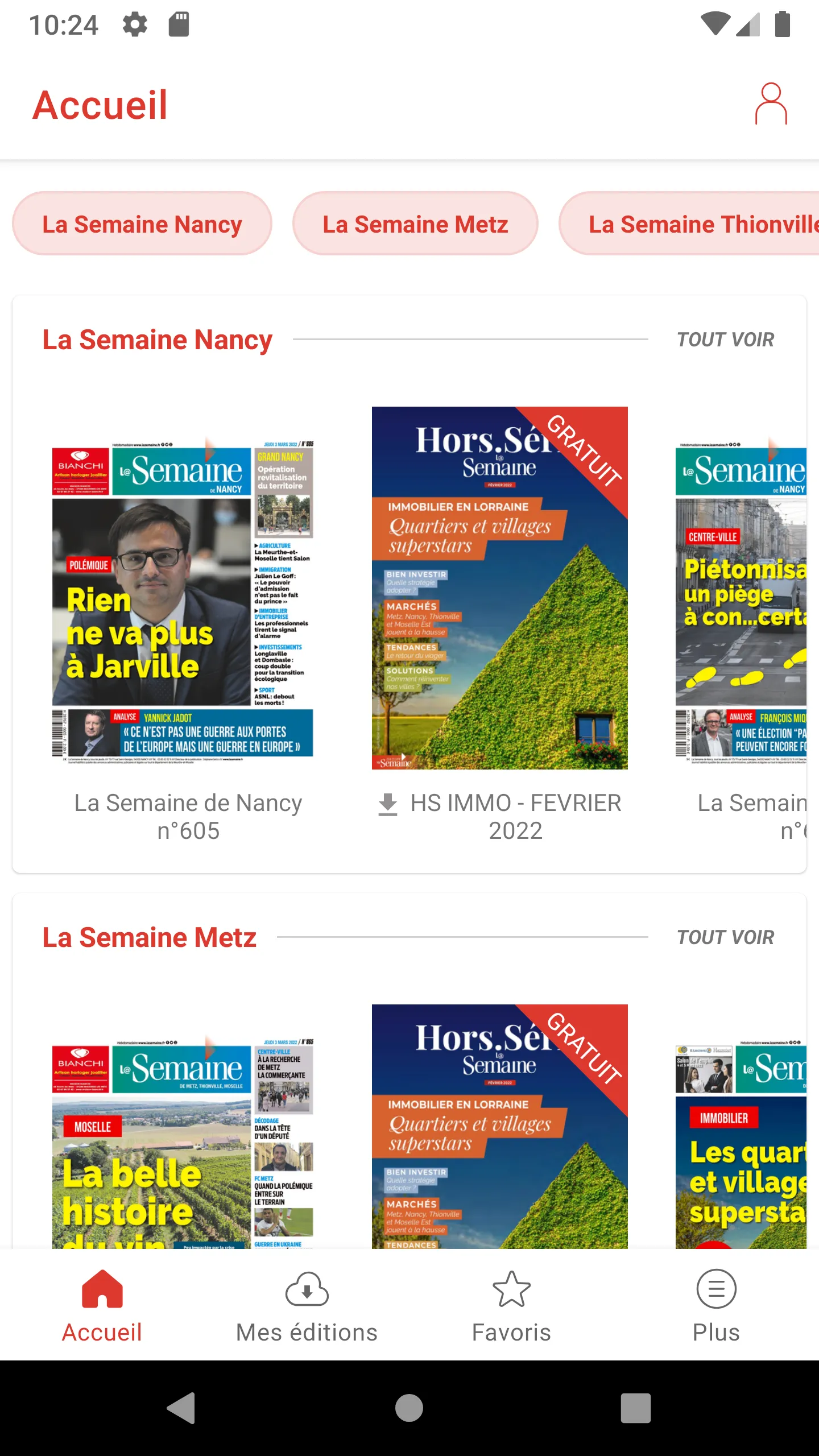 La Semaine | Indus Appstore | Screenshot