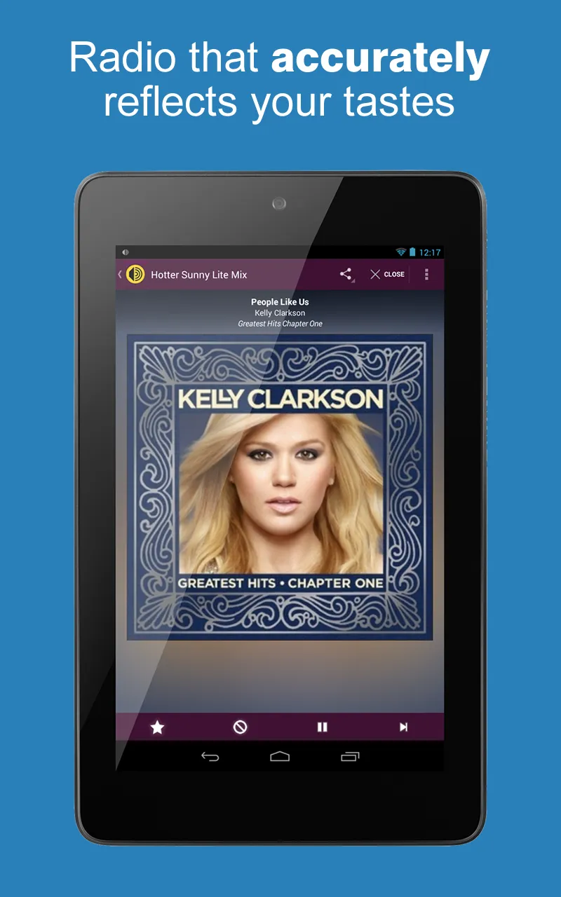 AccuRadio | Indus Appstore | Screenshot