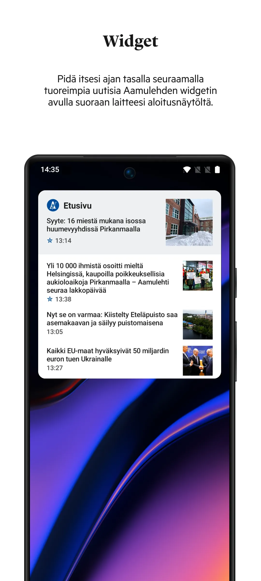 Aamulehti | Indus Appstore | Screenshot