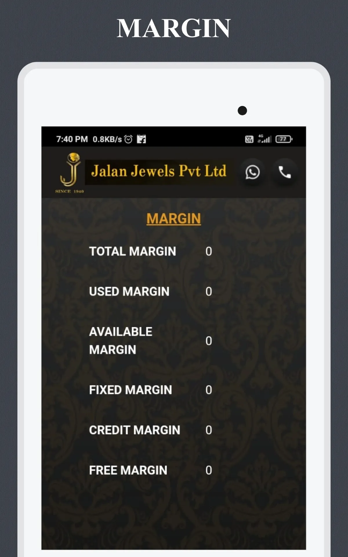 Jalan Jewels Pvt Ltd | Indus Appstore | Screenshot