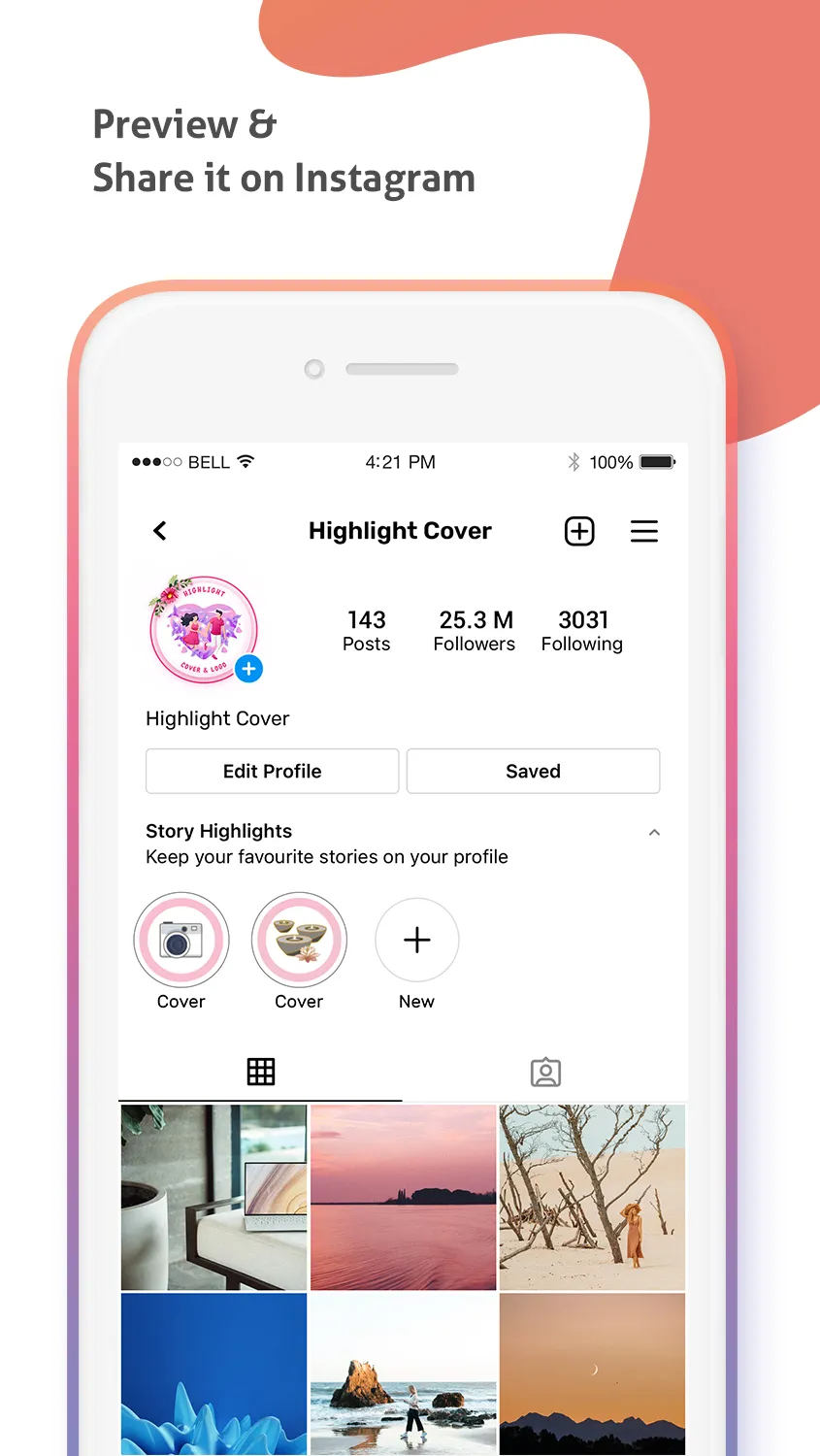 Highlight Cover Maker | Indus Appstore | Screenshot