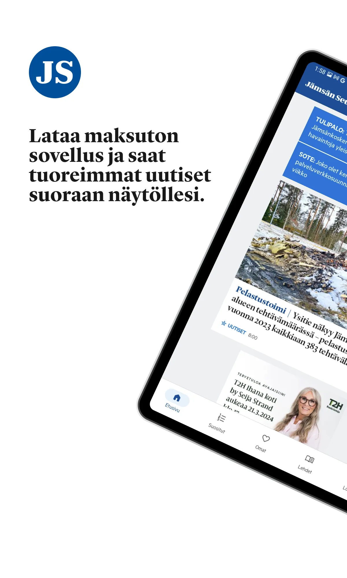 Jämsän Seutu | Indus Appstore | Screenshot