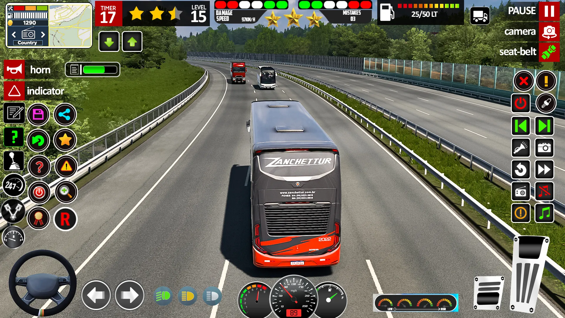 Offroad Bus Driving Bus Sim 3D | Indus Appstore | Screenshot