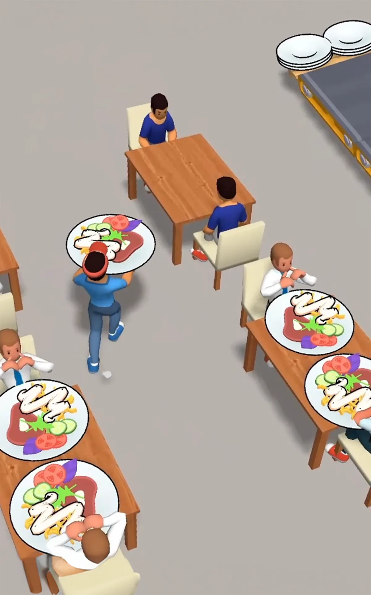 Conveyor Rush: Idle Food Games | Indus Appstore | Screenshot