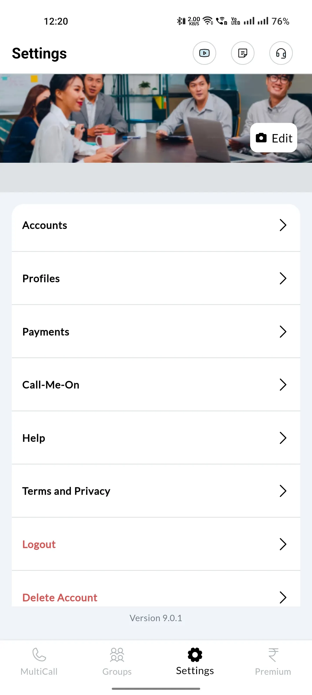 MultiCall – Group Calling App | Indus Appstore | Screenshot
