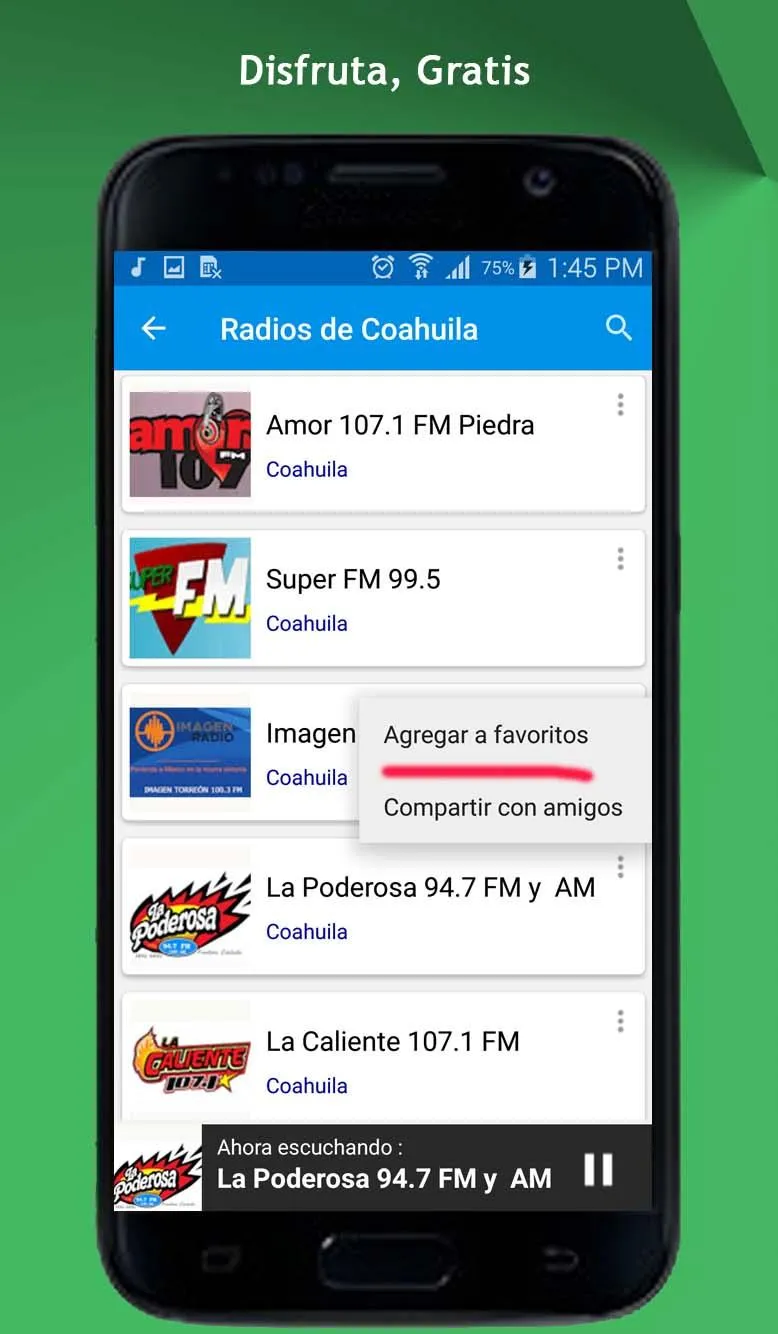 Radios de Coahuila | Indus Appstore | Screenshot