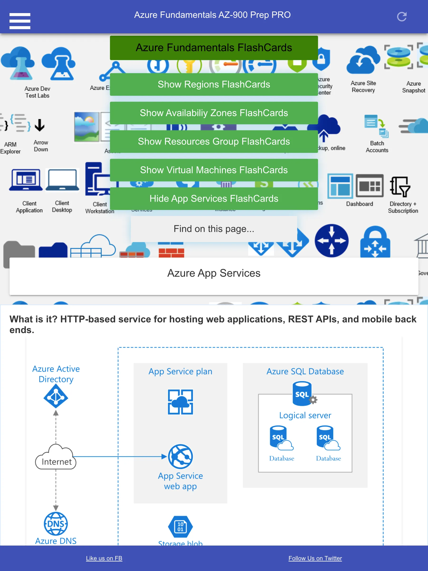 Azure AZ900 Fundamentals Certi | Indus Appstore | Screenshot