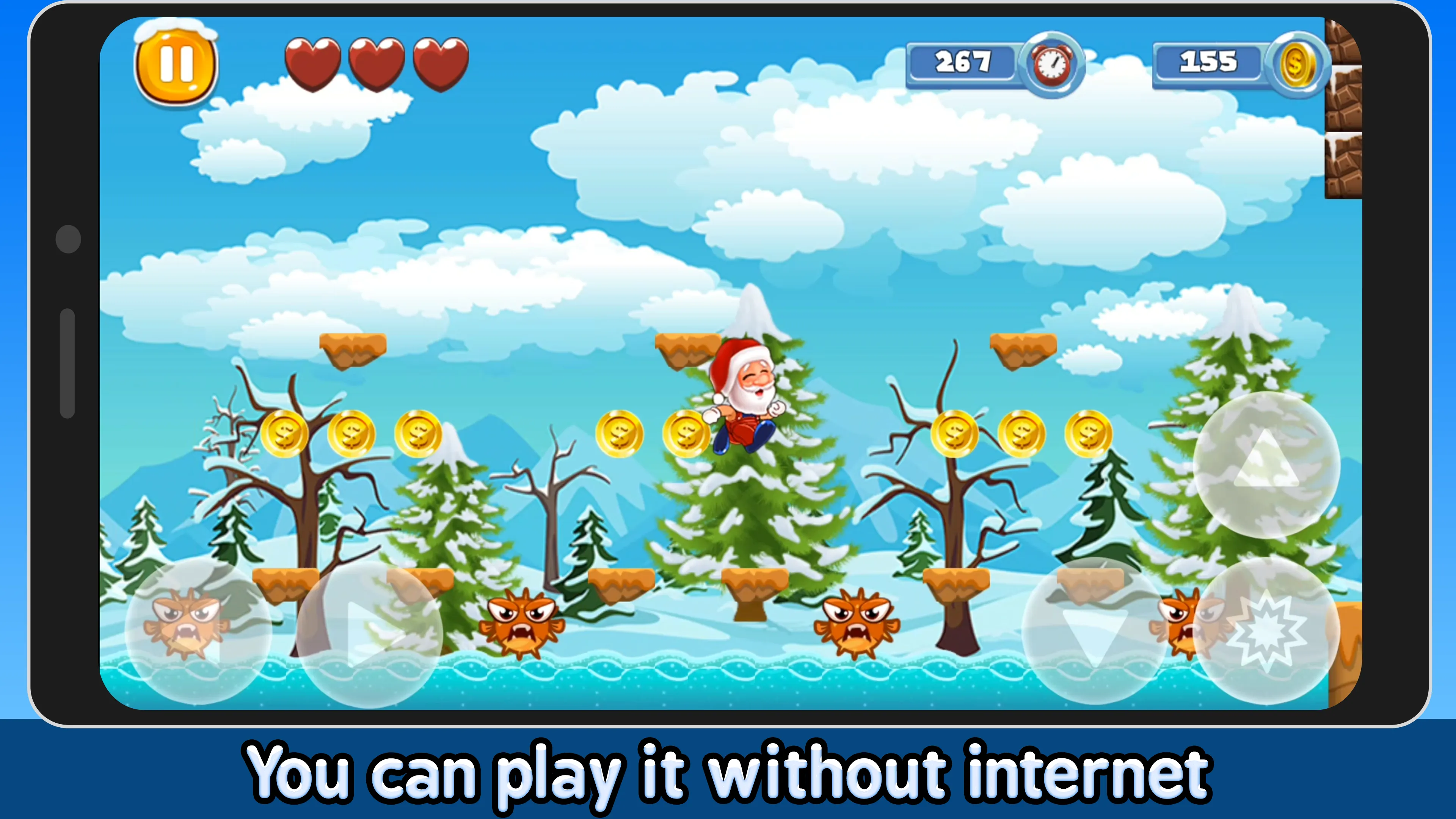 Super Santa Run & Jump | Indus Appstore | Screenshot