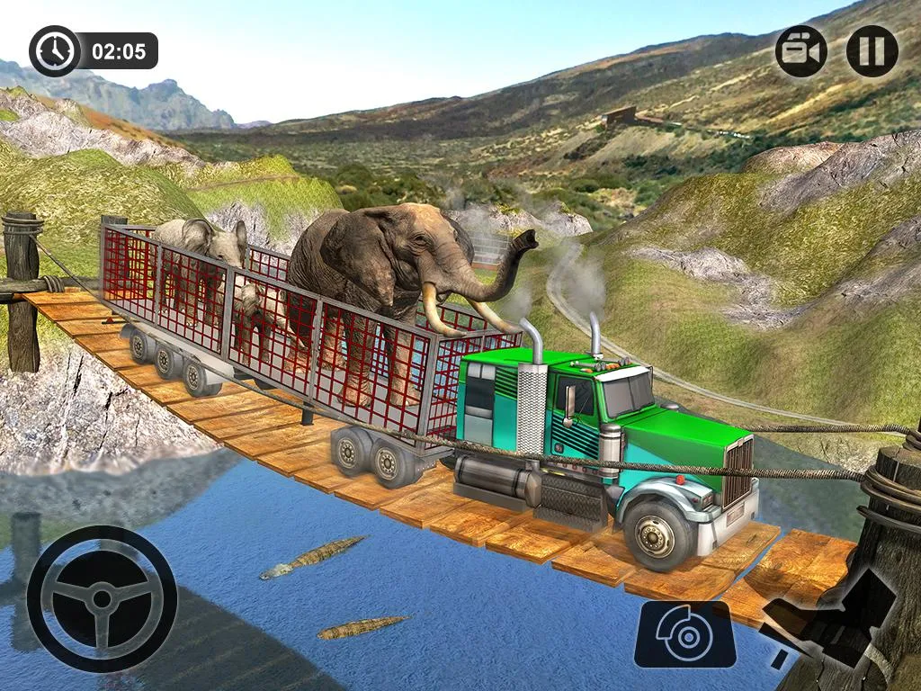 Offroad Wild Animal Truck Driv | Indus Appstore | Screenshot