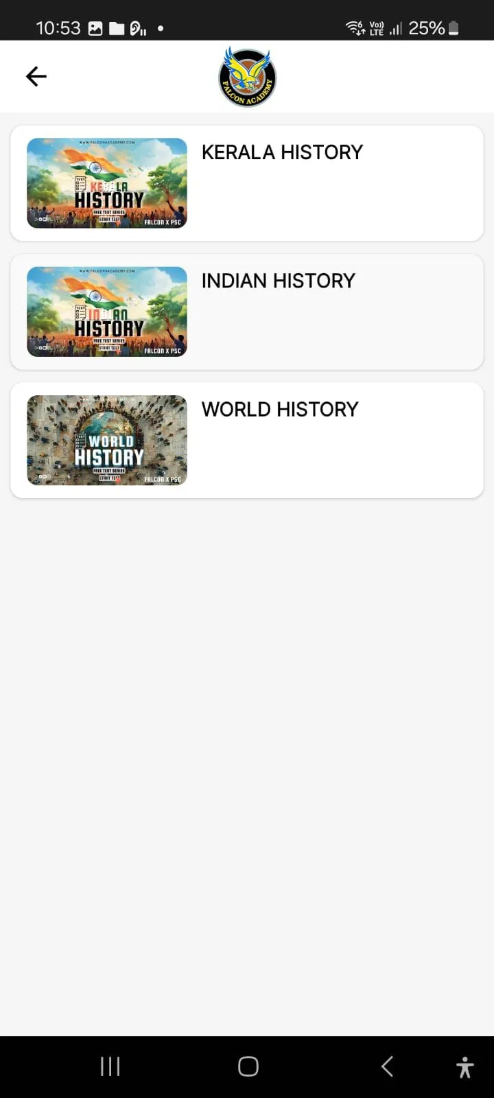 Falcon Academy | Indus Appstore | Screenshot