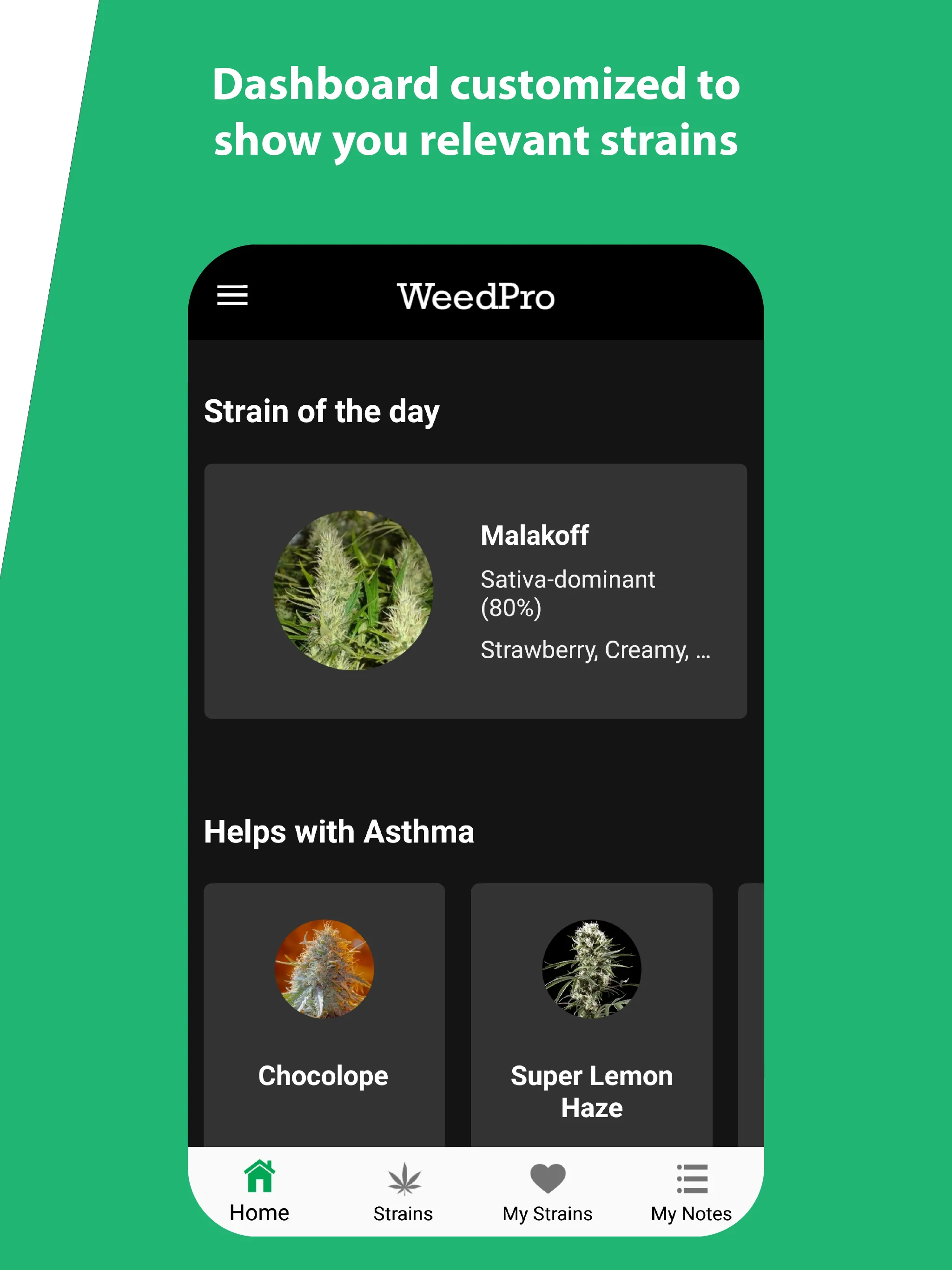 WeedPro: Cannabis Strain Guide | Indus Appstore | Screenshot