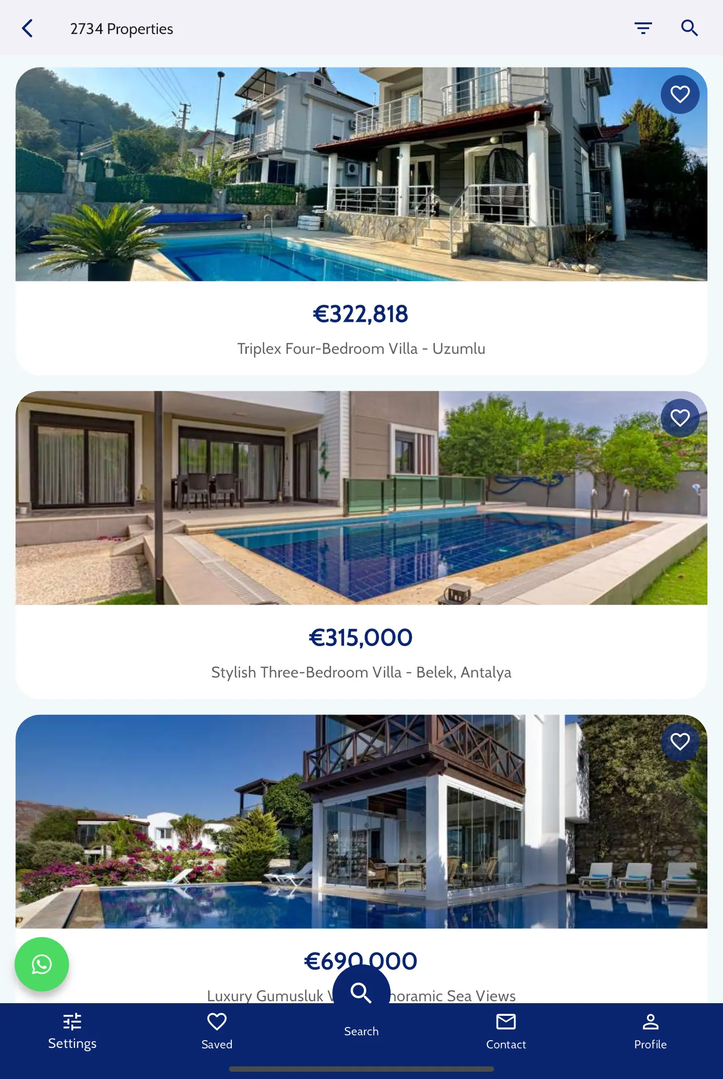 Turkey Homes - Real Estate | Indus Appstore | Screenshot