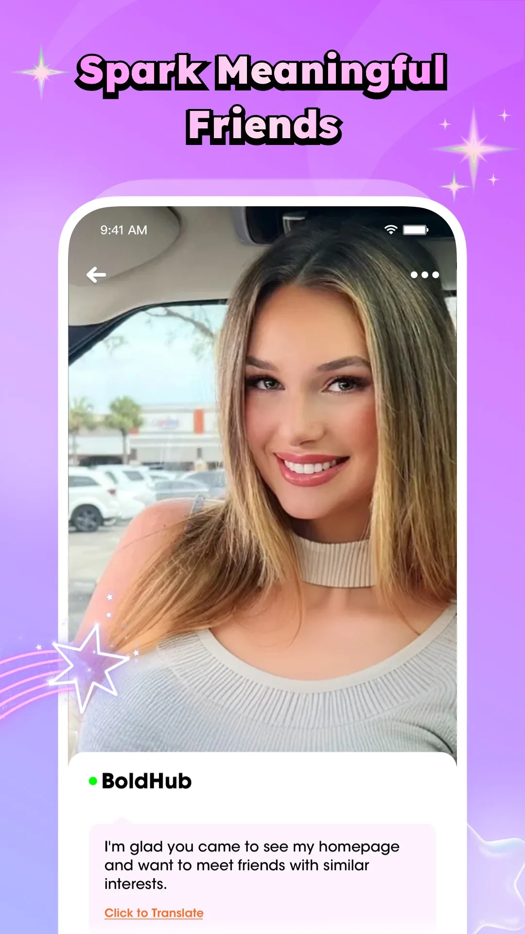 BoldHub: Video Chat & Friends | Indus Appstore | Screenshot